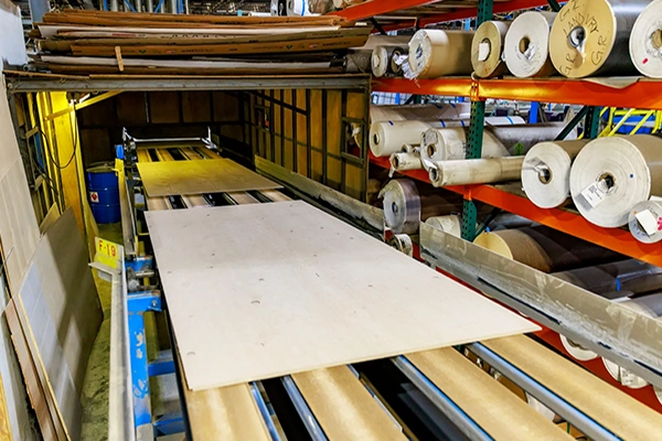 plank on Wet Line Conveyor